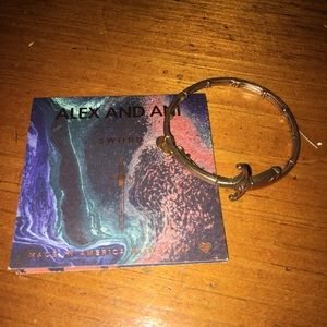 Alex and Ani Vintage Sword Bracelet